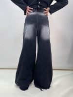 شلوار جین زنانه فول بگ شافل