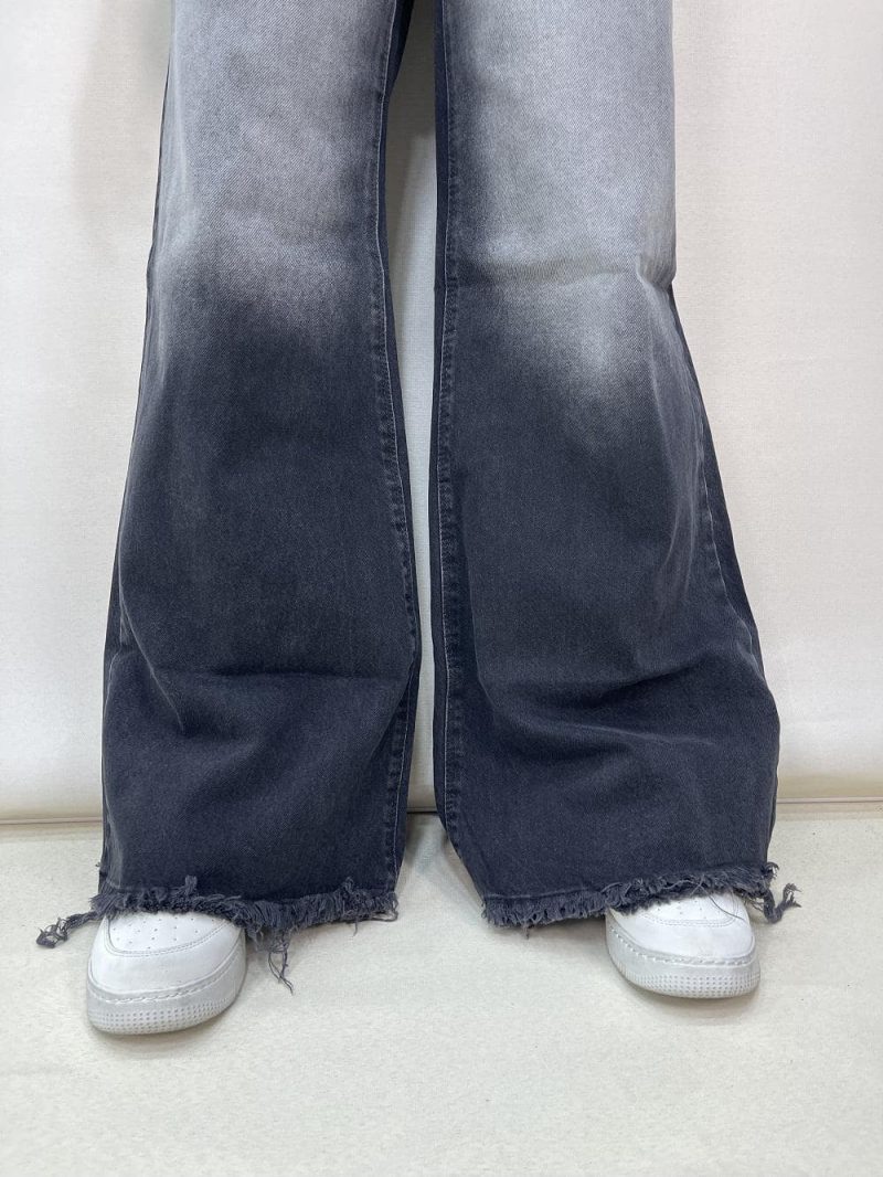 شلوار جین زنانه فول بگ شافل