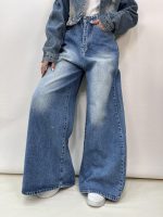 شلوار جین زنانه سوپر بگ آبی