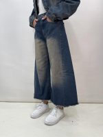 شلوار جین زنانه شافل قد 90