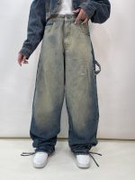 شلوار جین زنانه بالونی مکس آبی