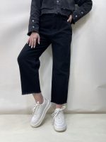 شلوار جین زنانه واید لگ مشکی