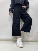 شلوار جین زنانه بگ مشکی قد 90