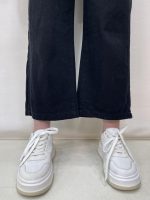 شلوار جین زنانه بگ مشکی قد 90