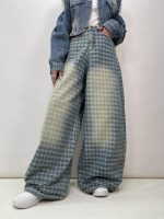 شلوار جین زنانه سوپر بگ بالون طرحدار