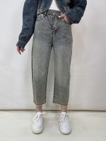شلوار جین زنانه واید لگ آبی