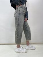 شلوار جین زنانه واید لگ آبی