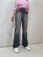 شلوار جین زنانه نیم بگ آبی سنگشور