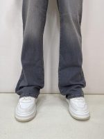 شلوار جین زنانه نیم بگ آبی سنگشور