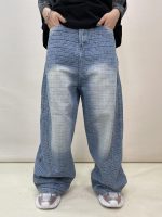 شلوار جین زنانه بالونی طرحدار ورساچه