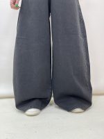 شلوار جین زنانه سوپر بگ بالون زغالی