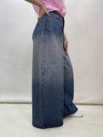 شلوار جین زنانه سوپر بگ آبی