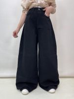 شلوار جین زنانه سوپر بگ بالون مشکی