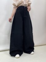 شلوار جین زنانه سوپر بگ بالون مشکی