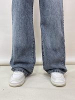 شلوار جین زنانه بگ آبی کارپنتری