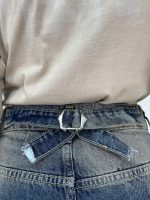 شلوار جین زنانه بالونی آبی تینت