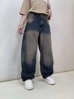 شلوار جین زنانه بالونی آبی تینت