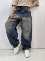 شلوار جین زنانه بالونی آبی تینت