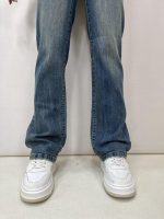 شلوار جین زنانه نیم بگ کثیف شور