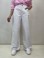 شلوار جین زنانه بگ سفید