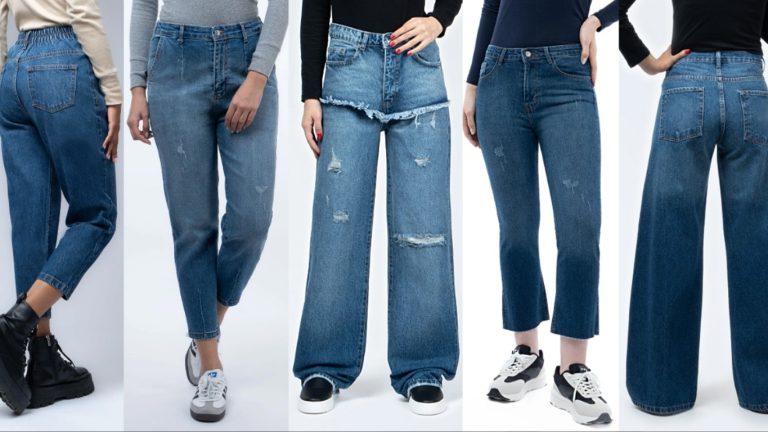 انواع شلوار جین زنانه