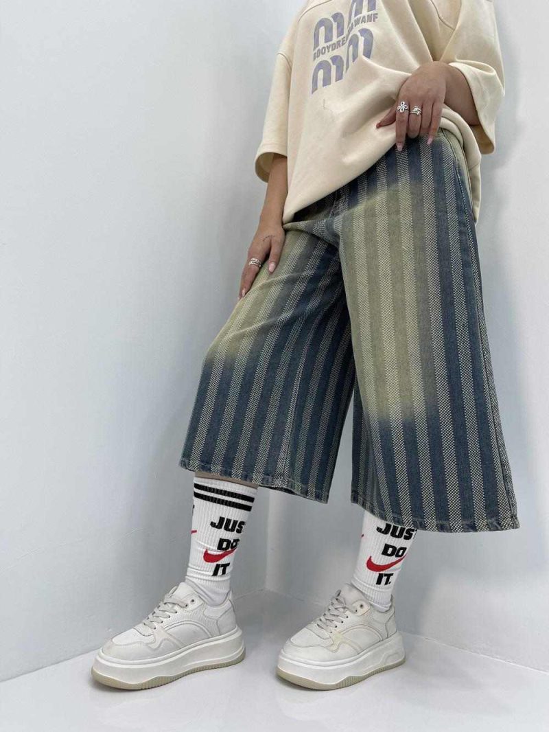 شلوارک جین زنانه سوپر بگ سنگشور