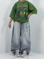 تیشرت باکسی سنگشور سبز