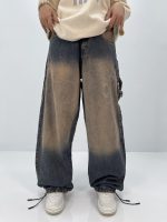 شلوار جین زنانه بالونی مکس آبی سنگشور