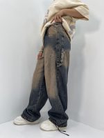 شلوار جین زنانه بالونی مکس آبی سنگشور