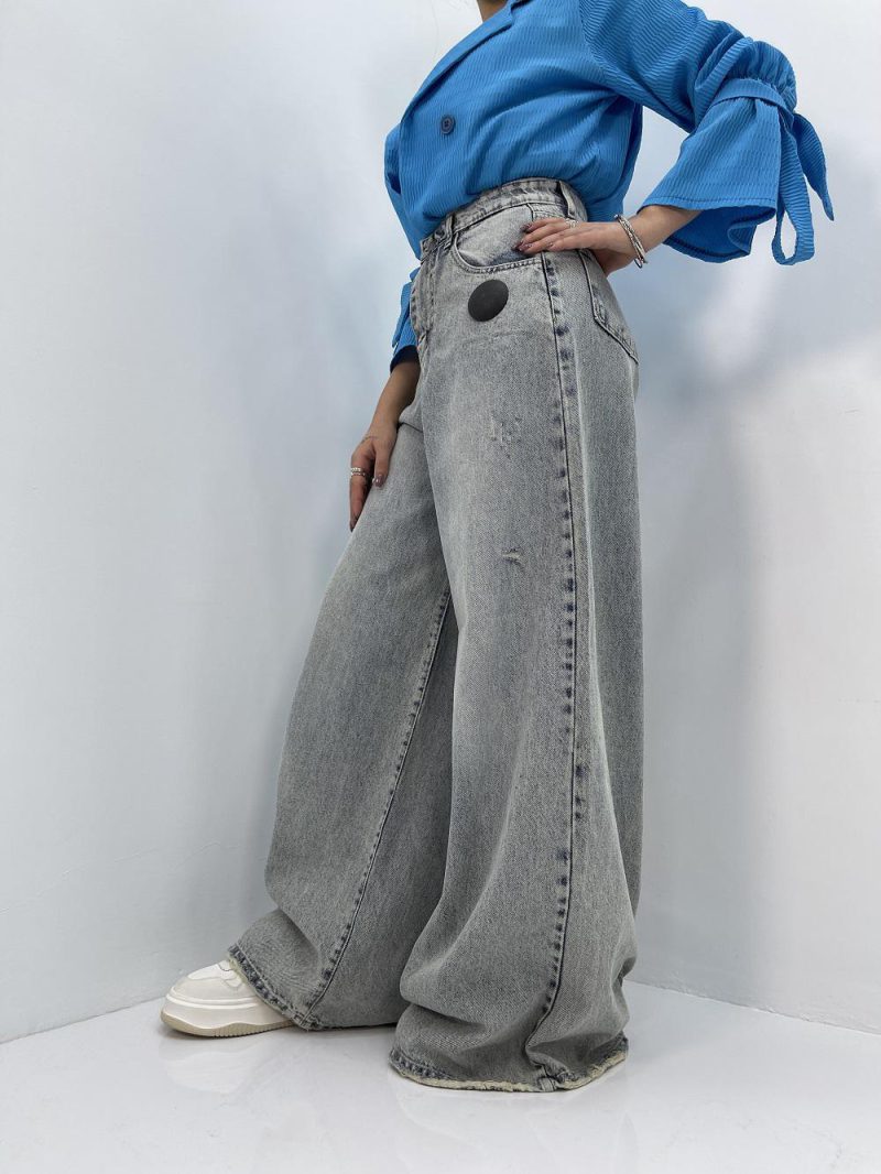 شلوار جین زنانه سوپر بگ سنگشور