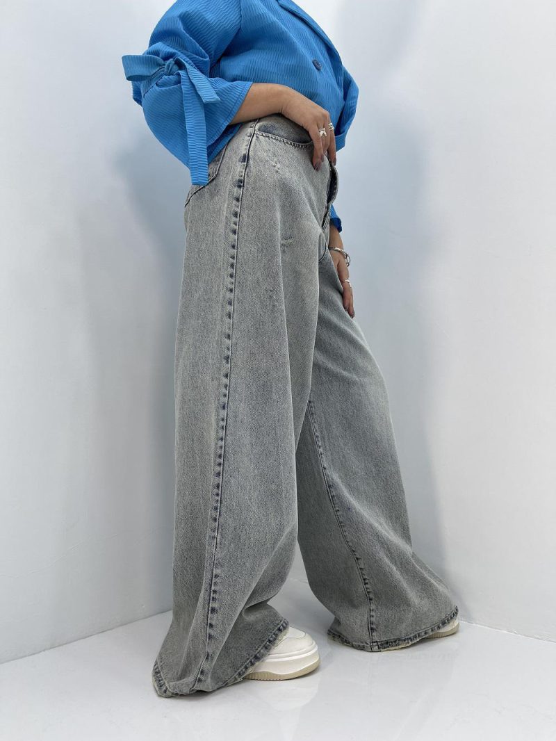 شلوار جین زنانه سوپر بگ سنگشور