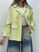 ست مانتو کتی با شلوار جین سوپر بگ زنانه