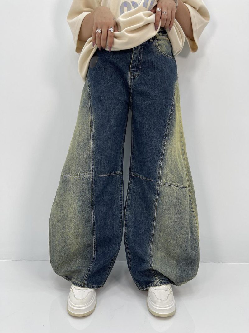 شلوار جین زنانه سوپر بگ