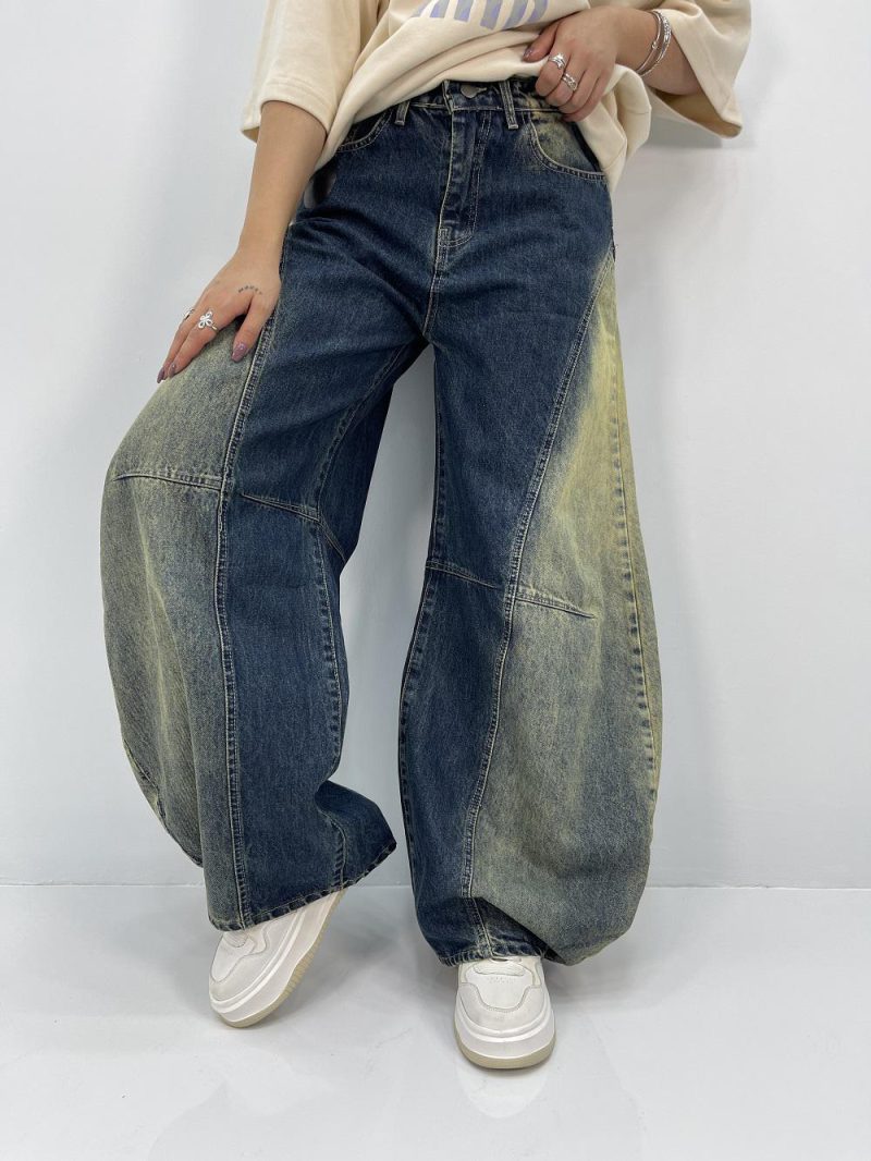 شلوار جین زنانه سوپر بگ