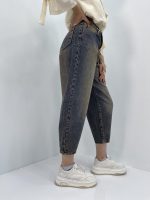 شلوار جین زنانه مام بالون کارپنتر تیره