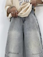 شلوار جین زنانه سوپر بگ ابی