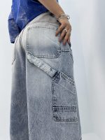 شلوار جین زنانه سوپر بگ ابی