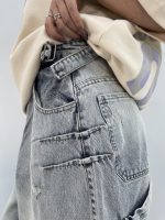 شلوار جین زنانه سوپر بگ ابی