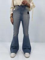 شلوار جین زنانه بوتکات آبی