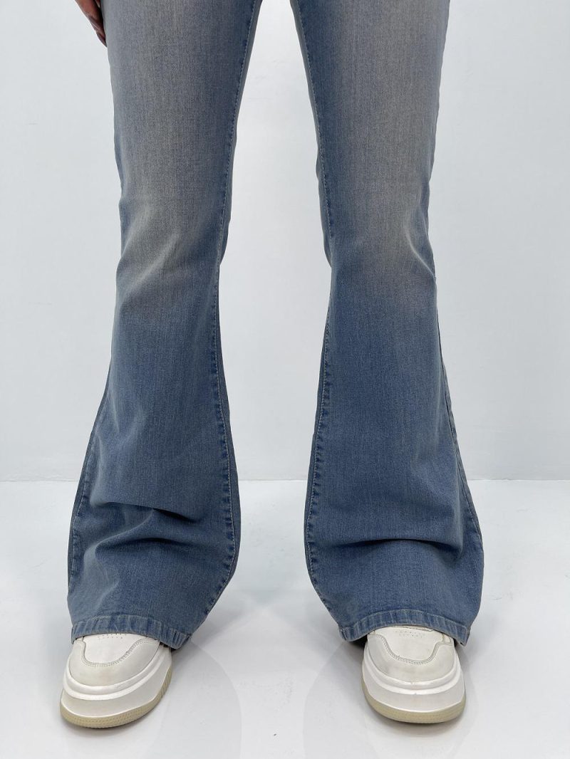 شلوار جین زنانه بوتکات آبی