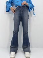 شلوار جین زنانه بوتکات آبی