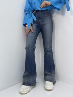 شلوار جین زنانه بوتکات آبی