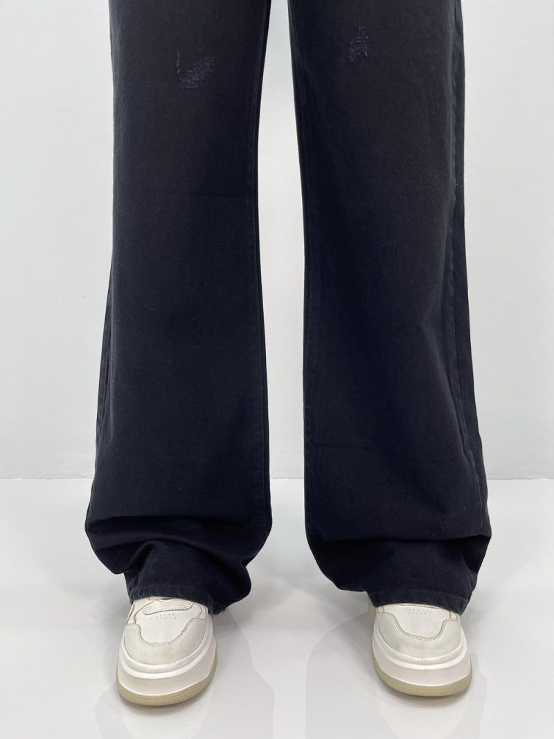 شلوار جین زنانه بگ مشکی