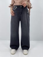 شلوار جین بگ زنانه سایز بزرگ