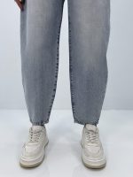 شلوار جین زنانه مام بالون یخی