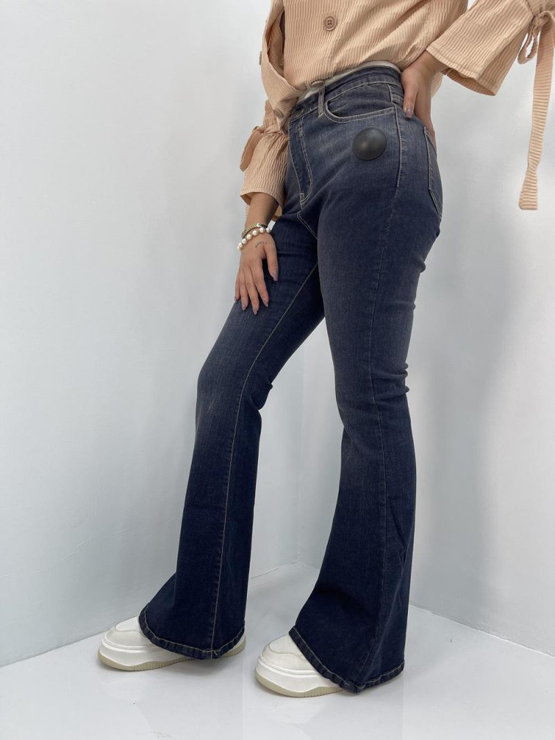 شلوار جین زنانه بوتکات سرمه ای