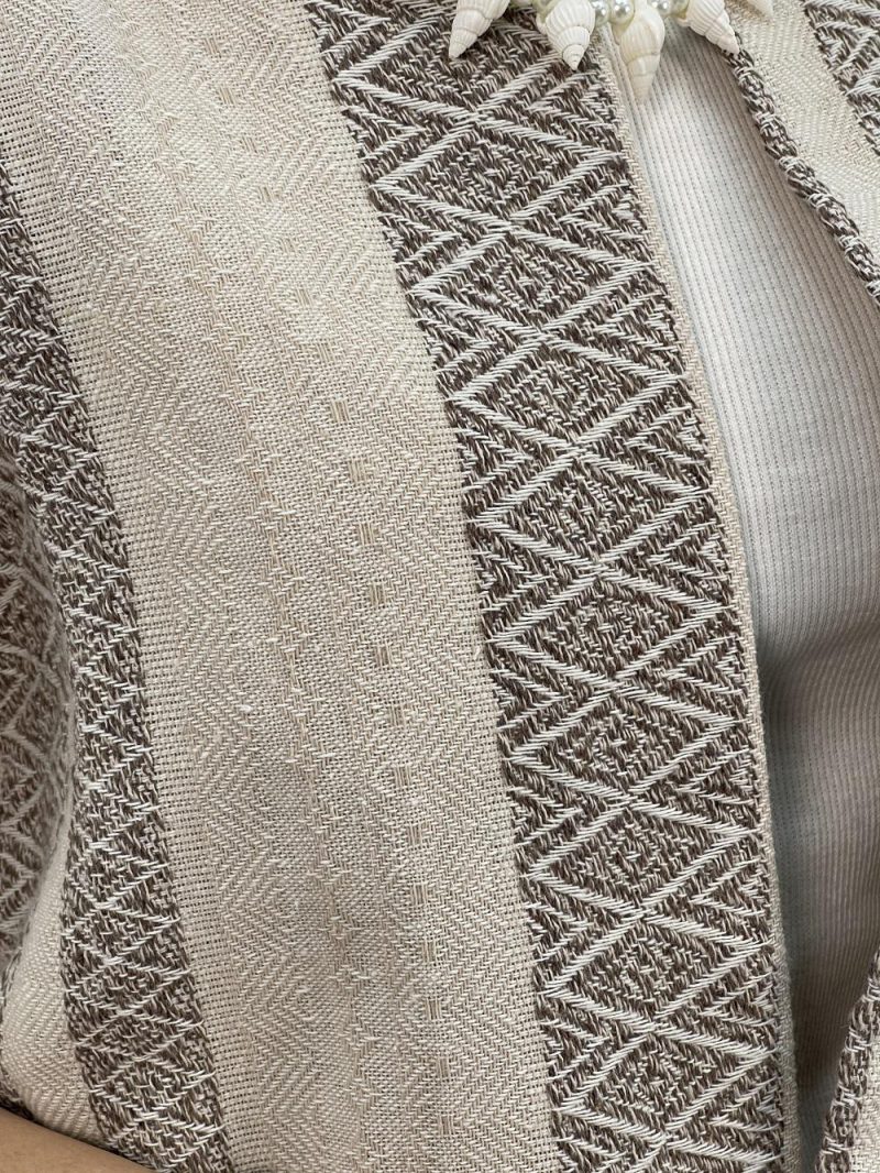 مانتو لینن تابستانه کرم