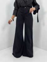 شلوار جین زنانه شافل بگ مشکی