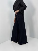 شلوار جین زنانه شافل بگ مشکی