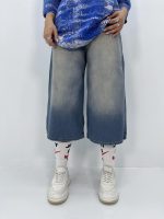 شلوارک جین زنانه آبی سنگشور